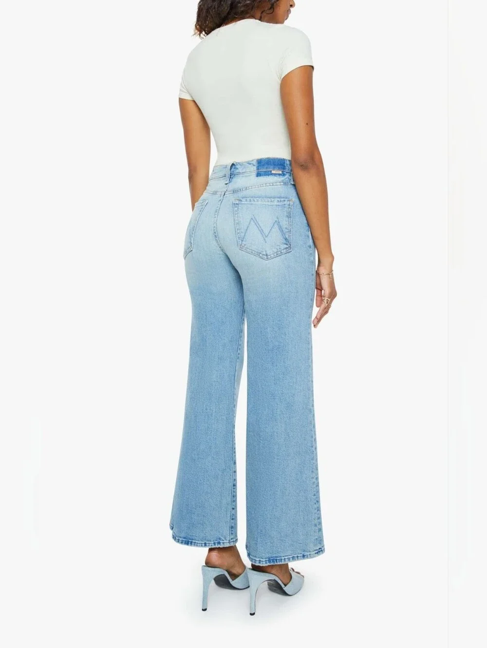 Mother Superior The Tomcat Roller in I Confess Jeans Denim Womens 31